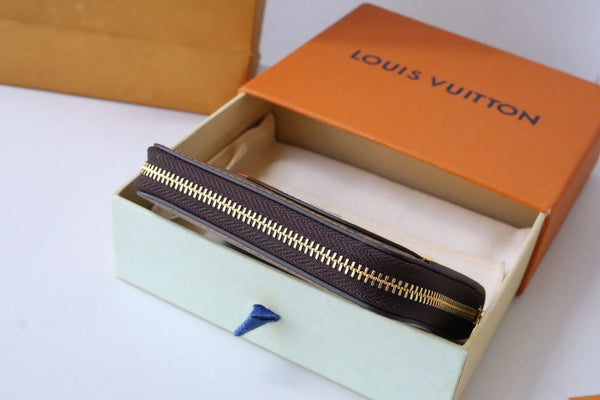 LV x SY Yellow Duck Zippy Coin Purse Brown Blue Monogram Canvas 204664