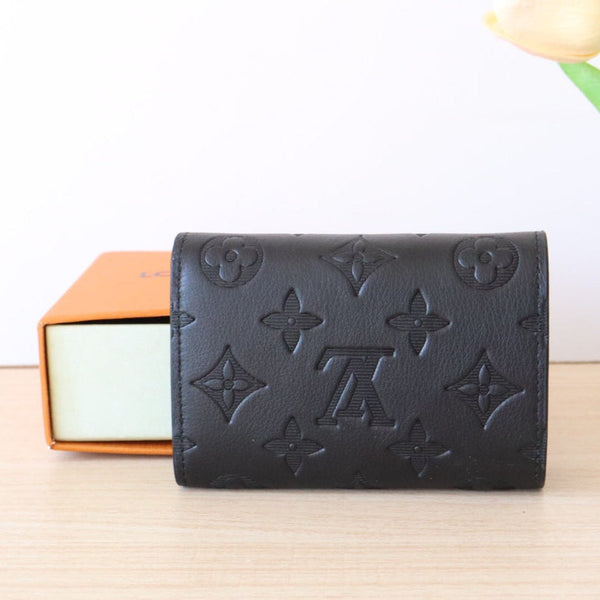 LV M12635 Victor Gaston Wallet Black Cowhide 234377