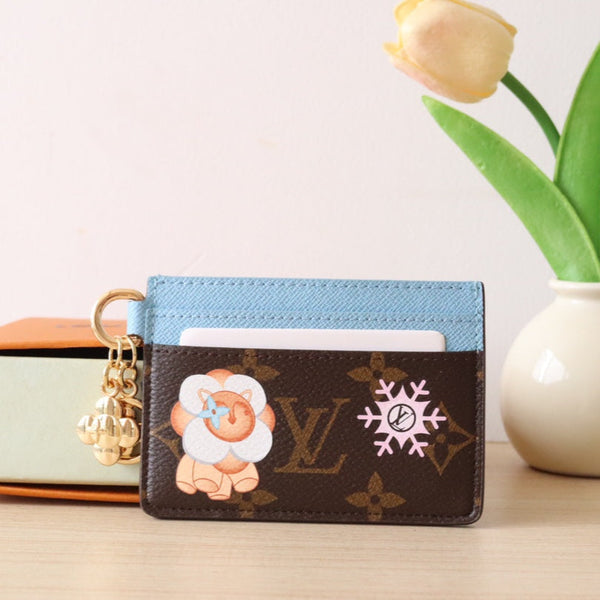 LV M12215 Charms Card Holder Monogram Canvas