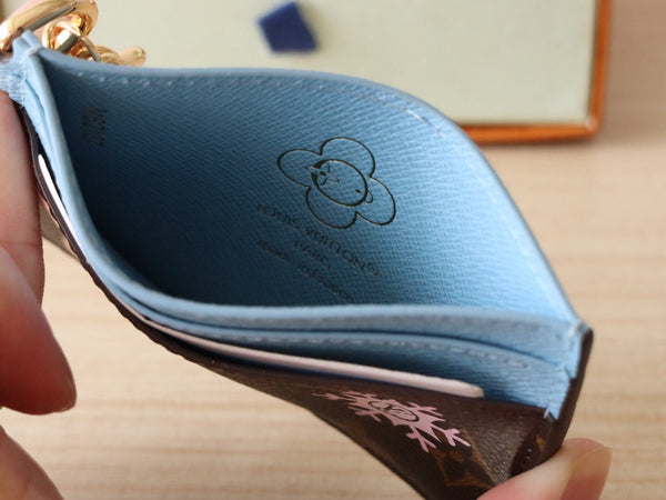 LV M12215 Charms Card Holder Monogram Canvas