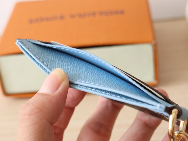 LV M12215 Charms Card Holder Monogram Canvas