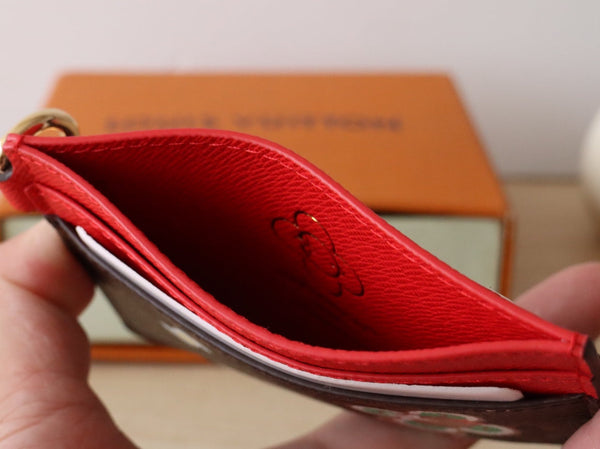 LV M12215 Charms Card Holder Monogram Canvas