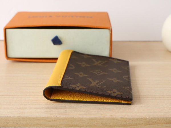 LV M82862 Passport Holder Yellow Monogram Canvas 224117
