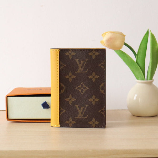 LV M82862 Passport Holder Yellow Monogram Canvas 224117