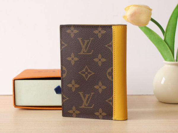 LV M82862 Passport Holder Yellow Monogram Canvas 224117