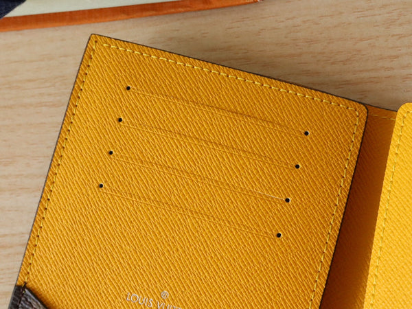 LV M82862 Passport Holder Yellow Monogram Canvas 224117