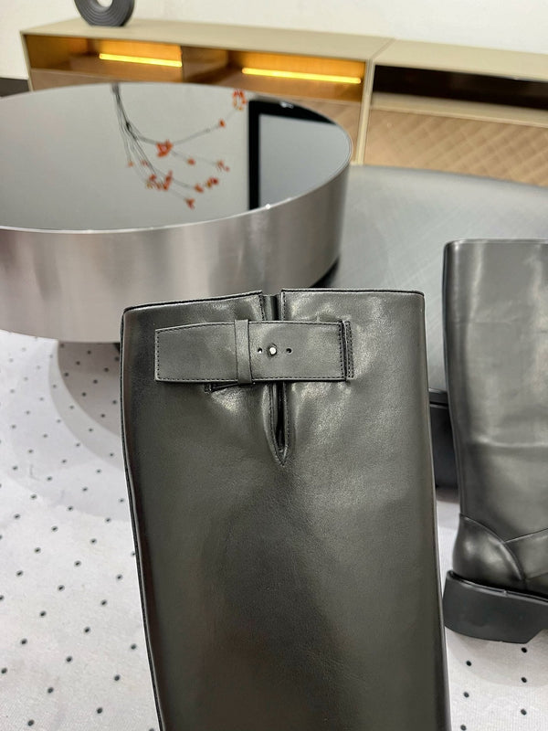 Viv Ranger Diamond Boots Black Calfskin 365207