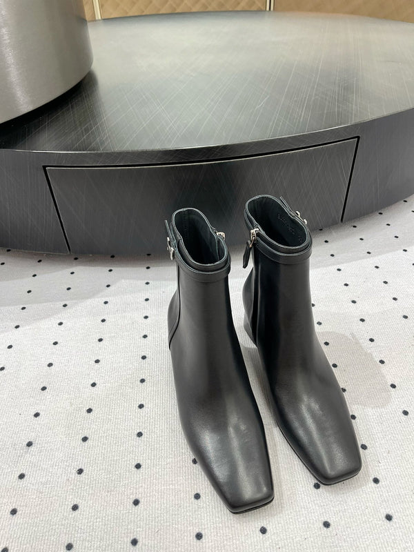 HM Hommage Ankle Boot 50mm Black Cowhide 954735