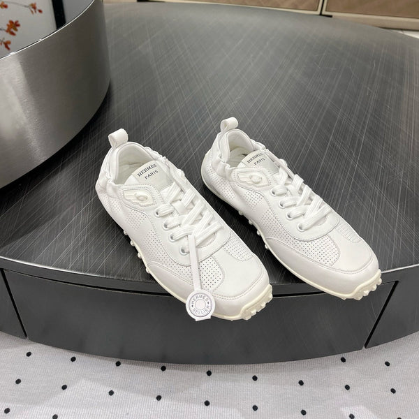 HM Sneaker 10mm In White Cowhide 954744