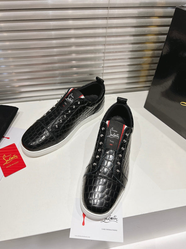 CL F.A.V Fique A Vontade Slip-on sneakers Black Calf Leather 242411