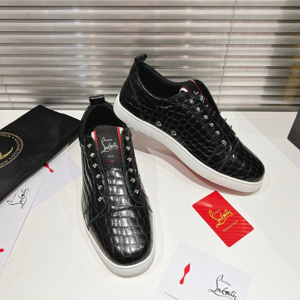 CL F.A.V Fique A Vontade Slip-on sneakers Black Calf Leather 242411