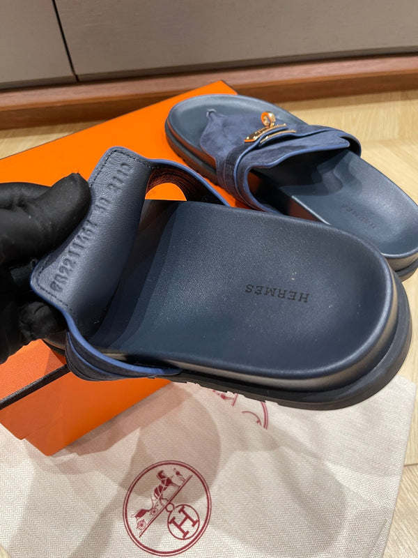 HM 25 Empire Sandal Calfskin and Suede 245689