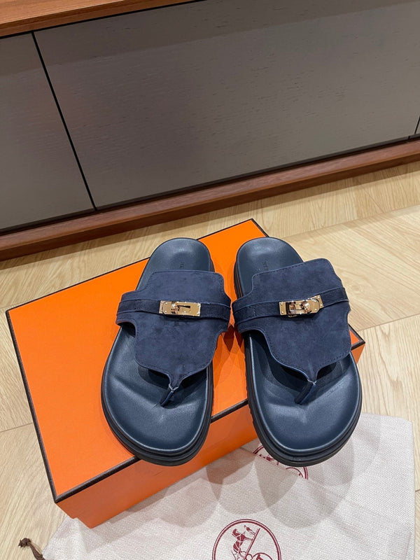 HM 25 Empire Sandal Calfskin and Suede 245689