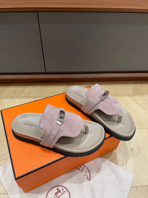 HM 25 Empire Sandal Calfskin and Suede 245689