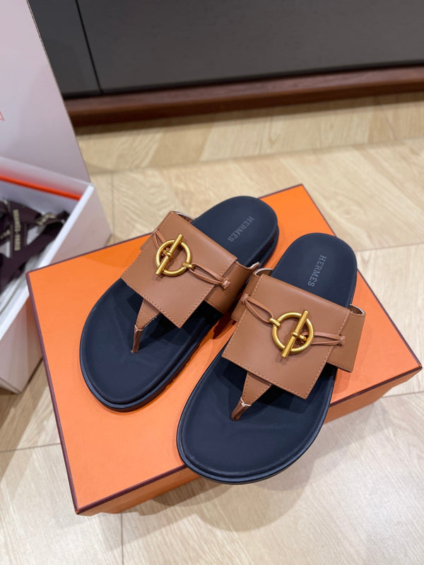 HM 25 Joyce Sandal Calfskin and Rubber 245695