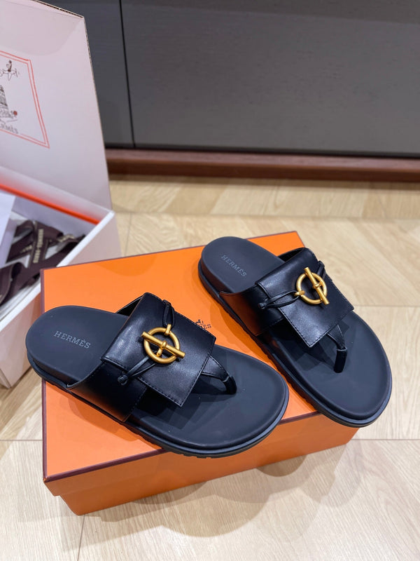 HM 25 Joyce Sandal Calfskin and Rubber 245695