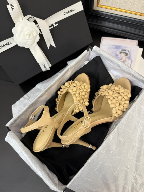 CC 25 Slingback Beige Lambskin 233400