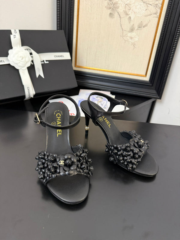 CC 25 Slingback Black Lambskin 233403