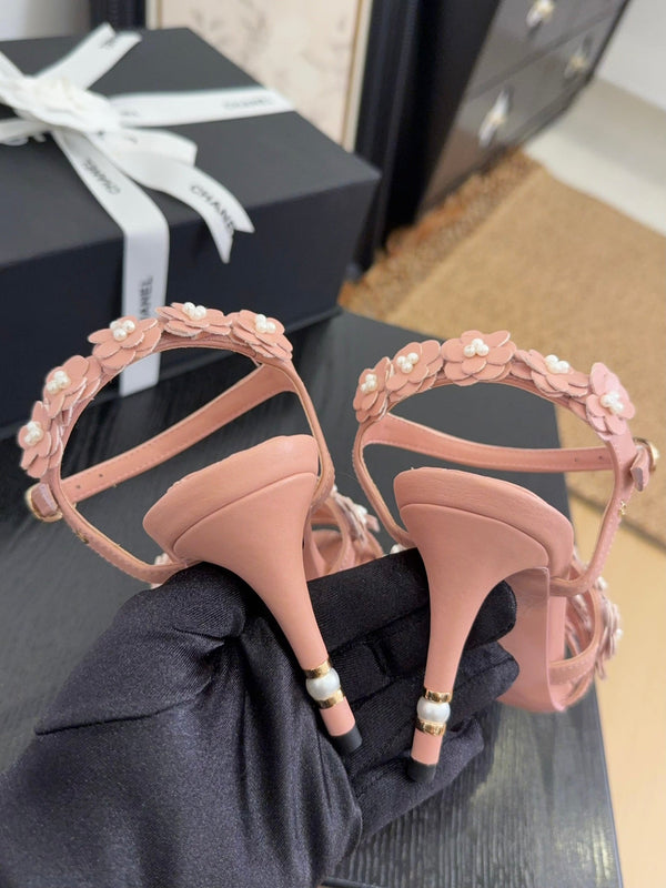CC 25 Pearl Slingback Pink Sheepskin 252288
