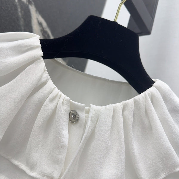 CC 25 T-shirt White Silk