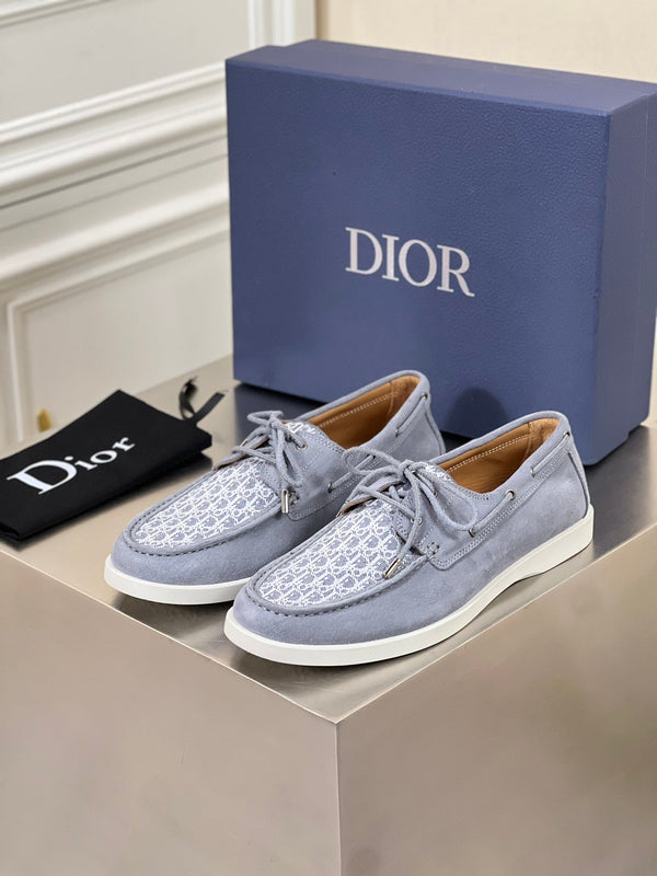 CD GRANVILLE BOAT SHOE STONE SUEDE