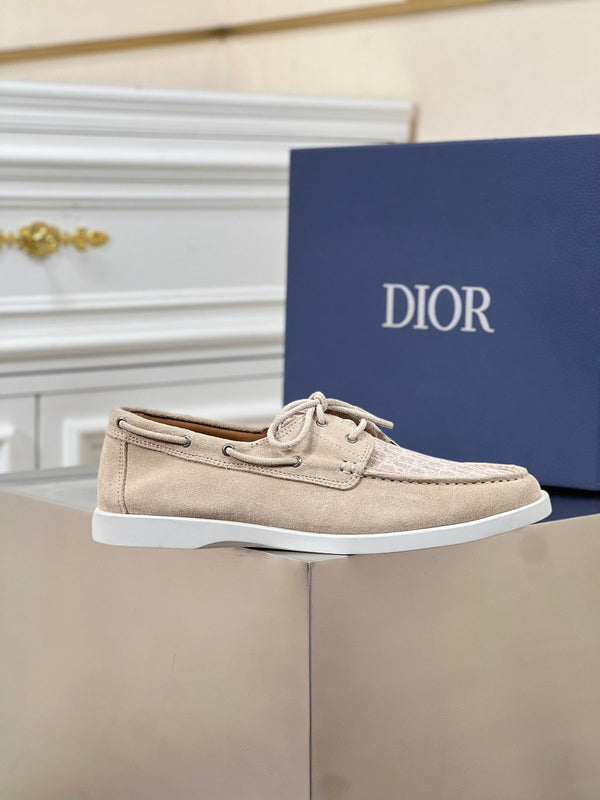 CD GRANVILLE BOAT SHOE TAN SUEDE