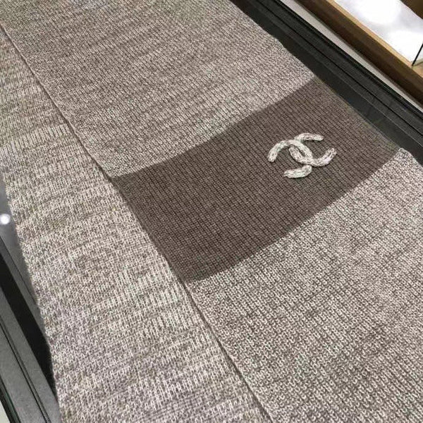 CC Scarf 200 CM In Brown Cashmere 416774