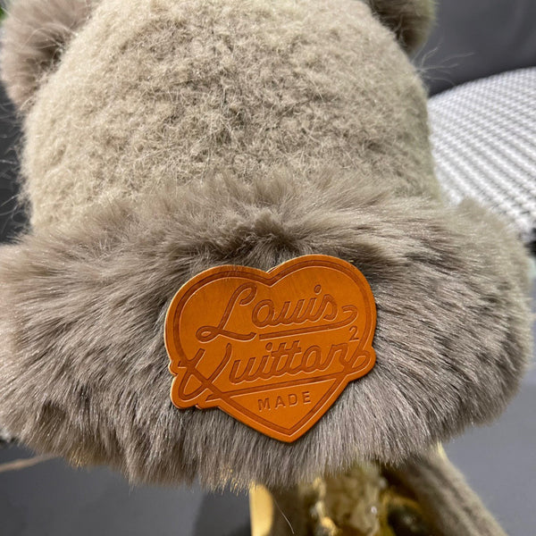 BEANIE HAT IN PARCHMENT BEIGE WOOL AND LAMB FUR 427794