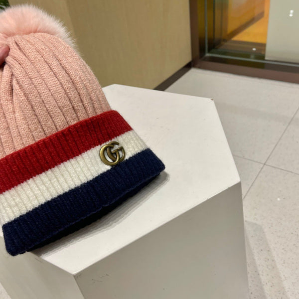 BEANIE HAT IN COLORFUL WOOL 434723