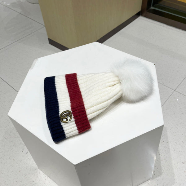 BEANIE HAT IN COLORFUL WOOL 434724