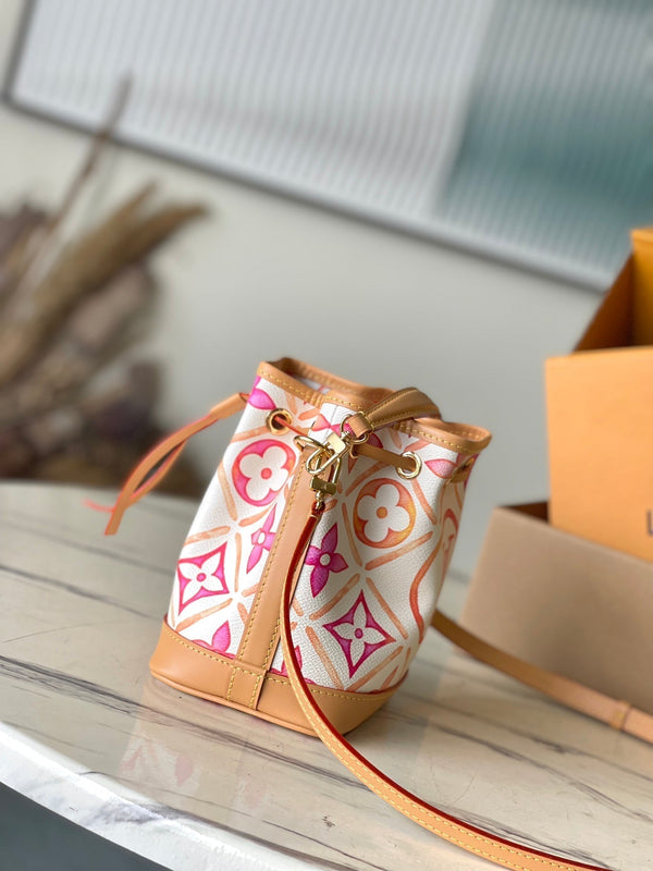 NANO NOÉ 16 IN TELA MONOGRAMMA CORALLO