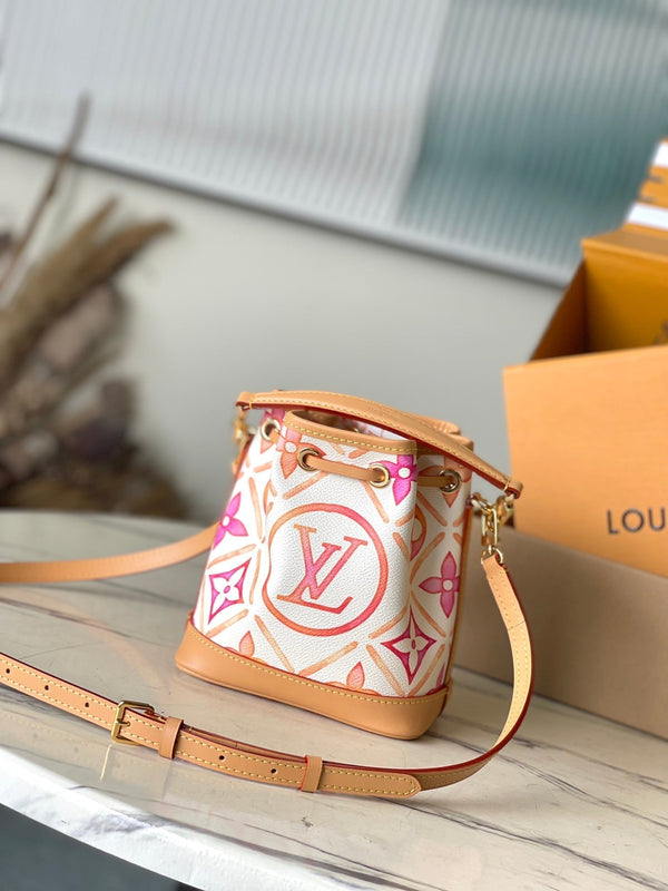 NANO NOÉ 16 IN TELA MONOGRAMMA CORALLO