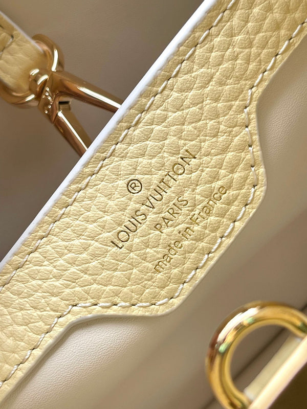 CAPUCINES BB 26 IN TAURILLON GIALLO BANANA