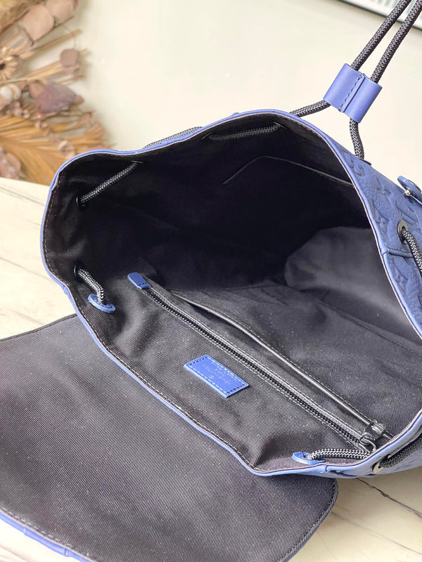 CHRISTOPHER MM 44 IN TAURILLON BLU ZAFFIRO