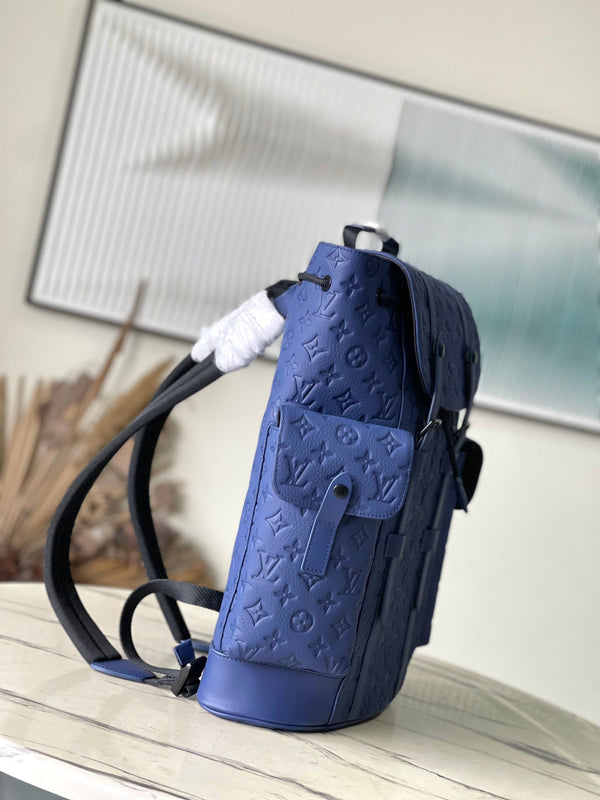 CHRISTOPHER MM 44 IN TAURILLON BLU ZAFFIRO