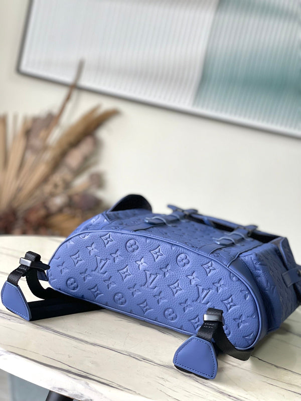 CHRISTOPHER MM 44 IN TAURILLON BLU ZAFFIRO