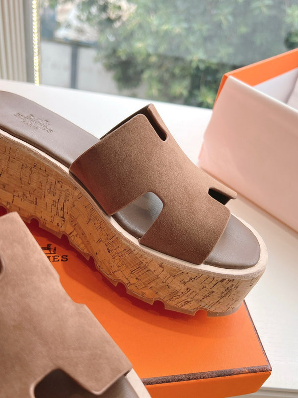 EZE 65 SANDAL CARAMEL SUEDE