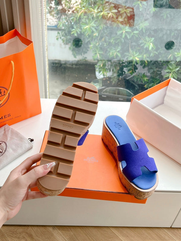 SANDALO EZE 65 NAVY SUEDE