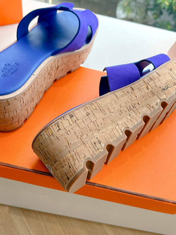 SANDALO EZE 65 NAVY SUEDE