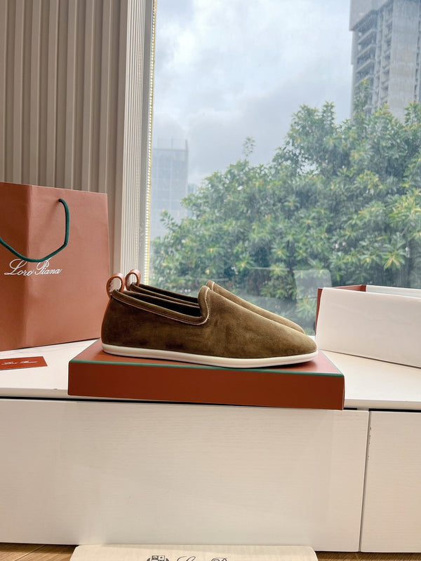 Mocassino Venice Walk in camoscio Loden