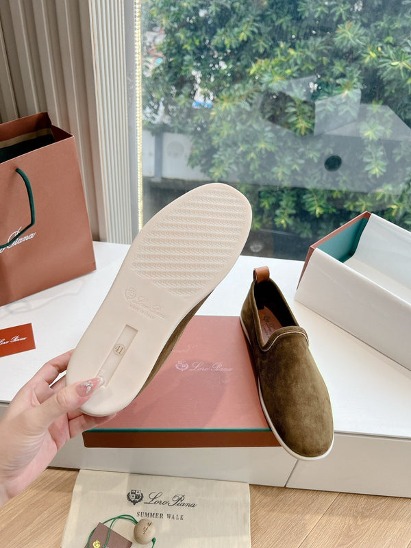 Mocassino Venice Walk in camoscio Loden