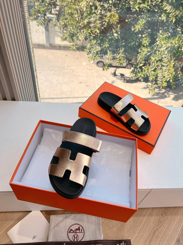 HM Chypre Sandal Copper Roser Calfskin 202813