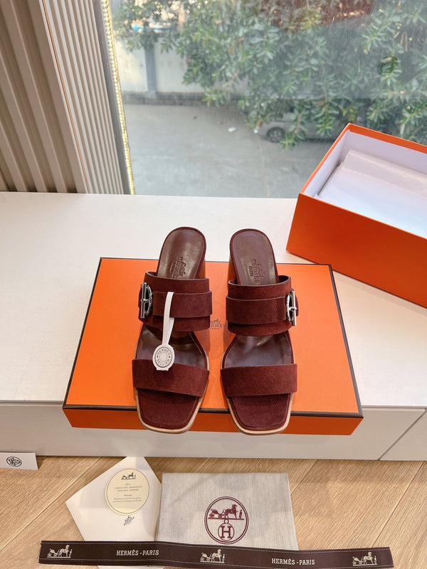 HM Kute 60 Sandal Deep Brown Cowhide 202826