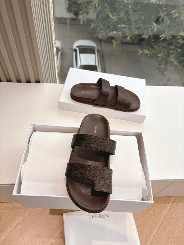 Hugh Sandal in Brown Cowhide 286178