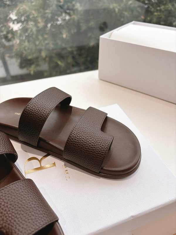 Hugh Sandal in Brown Cowhide 286178