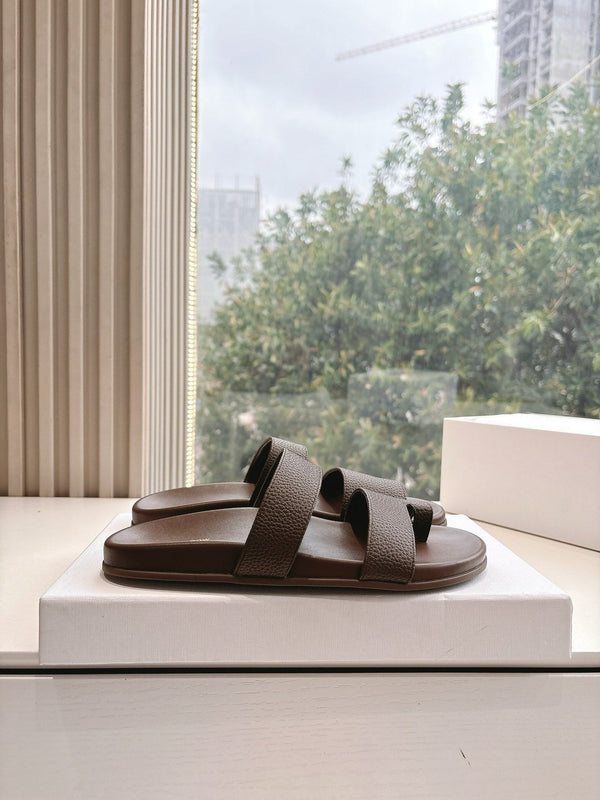 Hugh Sandal in Brown Cowhide 286178