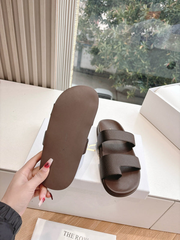 Hugh Sandal in Brown Cowhide 286178