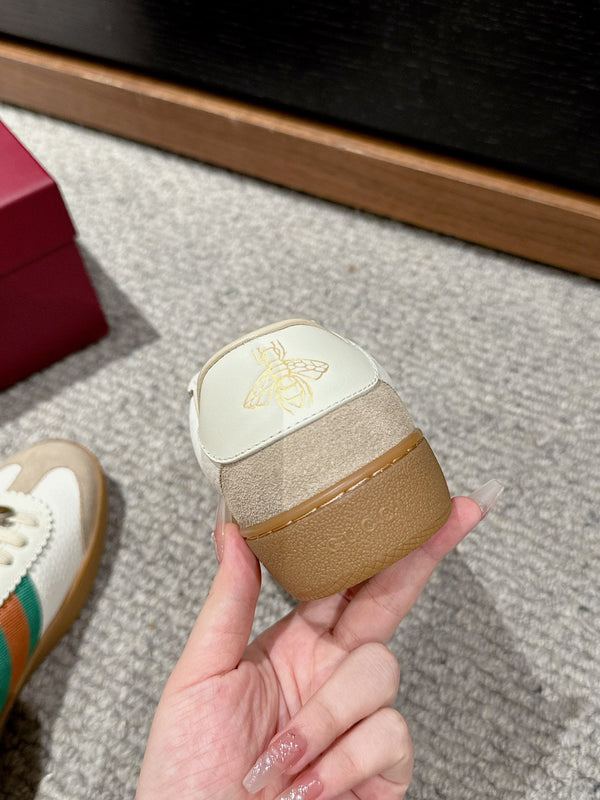 GG & ADIDAS SNEAKER WHITE CALFSKIN