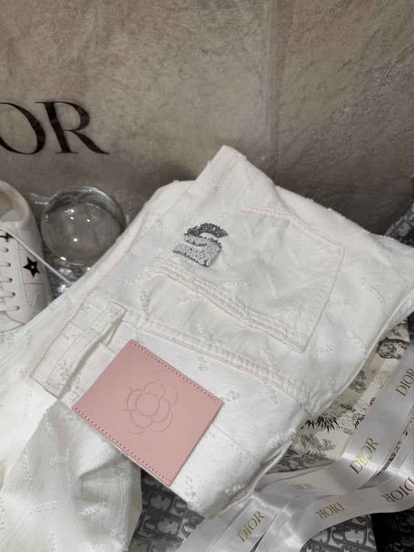 CC jeans White Denim Fabric