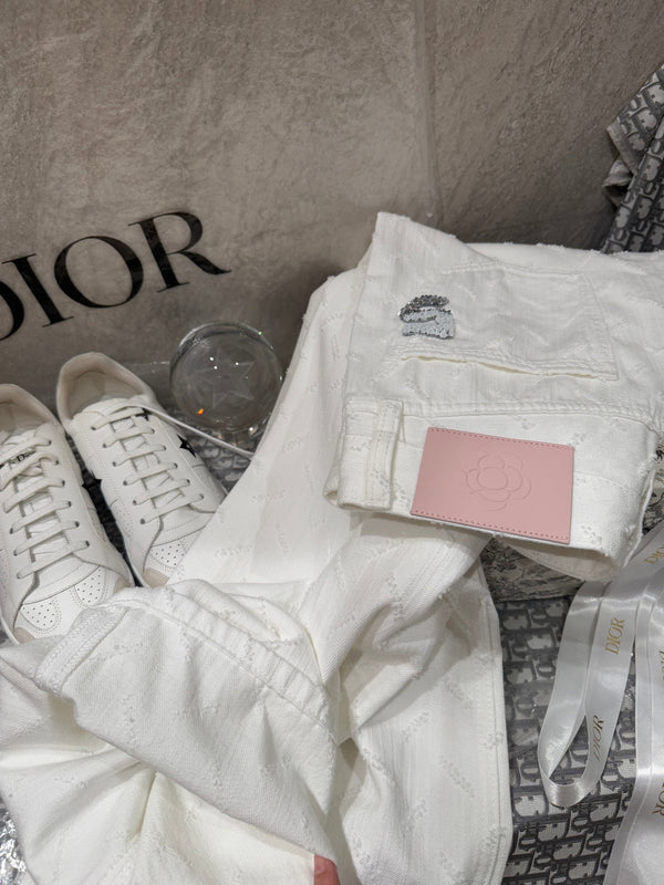 CC jeans White Denim Fabric